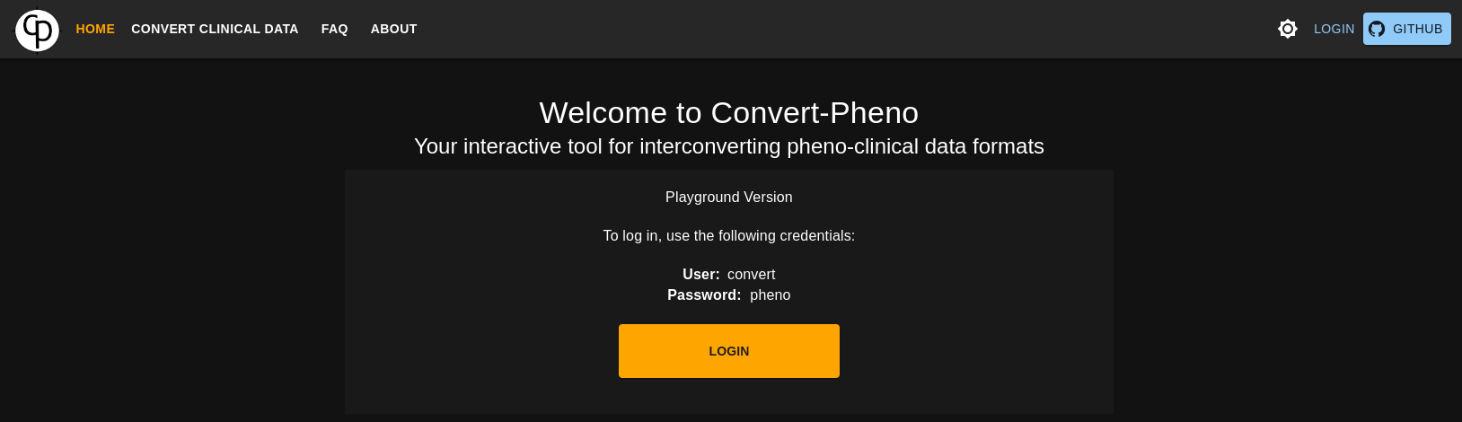 Convert-Pheno-UI